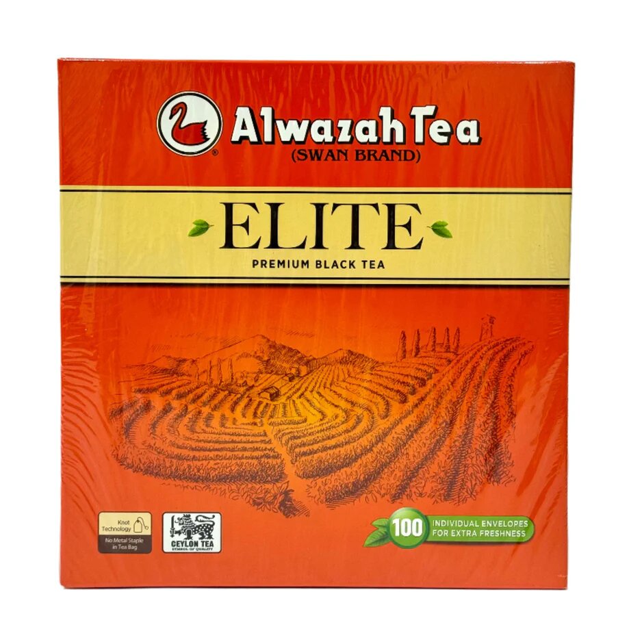 Al Wazah Tea - Elite Premium Black Tea 100 Bags