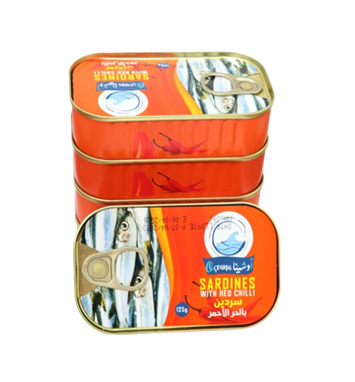 Oceana Sardine With Red Chili 5 pcs x 125 g