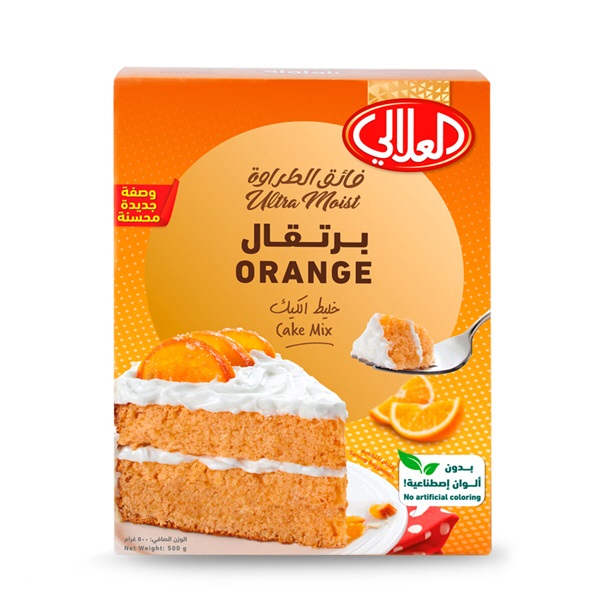 Al Alali Orange Cake Mix, 500g