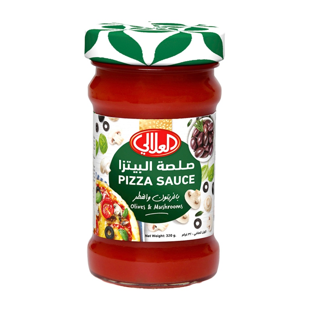 Al Alali Olive & Mushroom Pizza Sauce, 320g