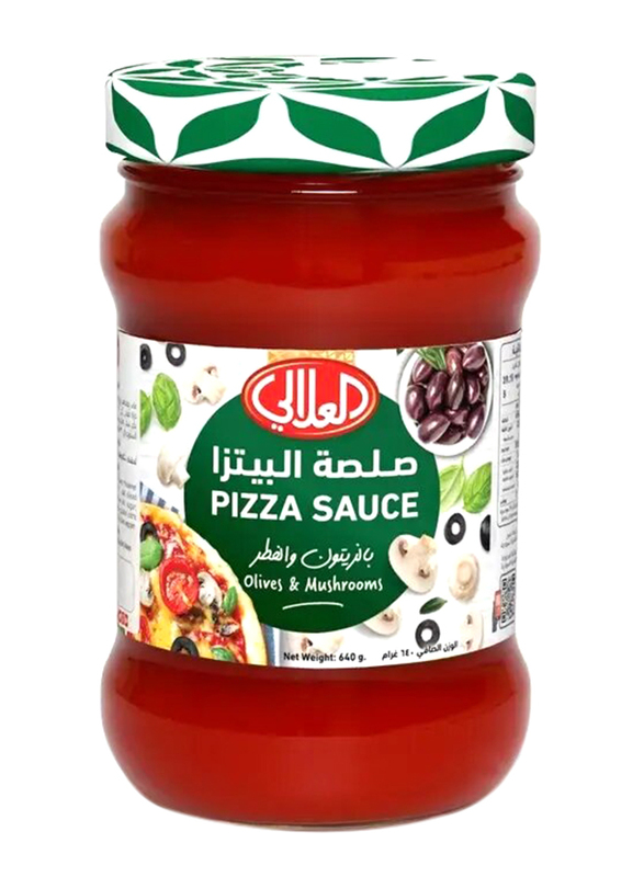 Al Alali Olive & Mushroom Pizza Sauce, 320g