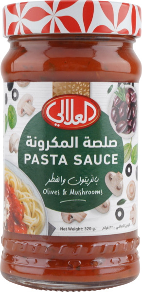 Al Alali Olive & Mushroom Pasta Sauce, 320g