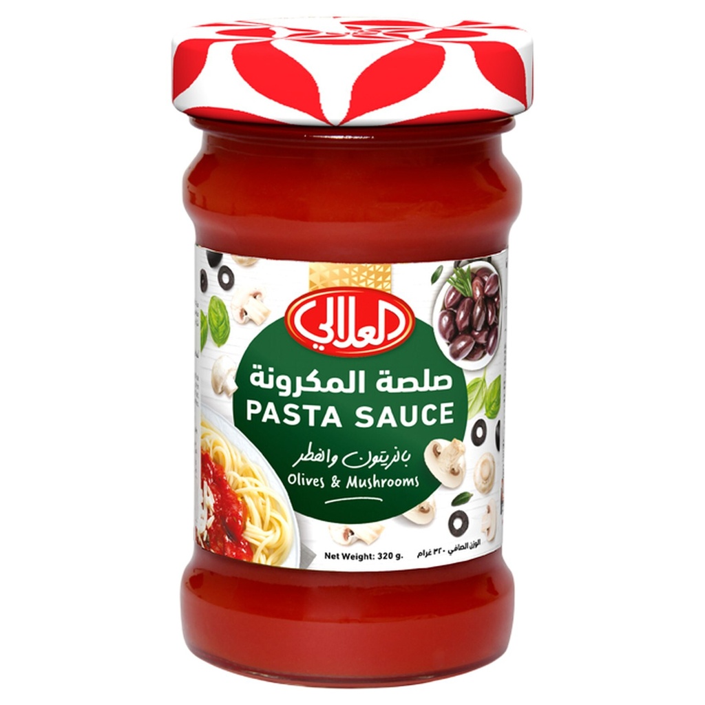 Al Alali Olive & Mushroom Pasta Sauce, 320g