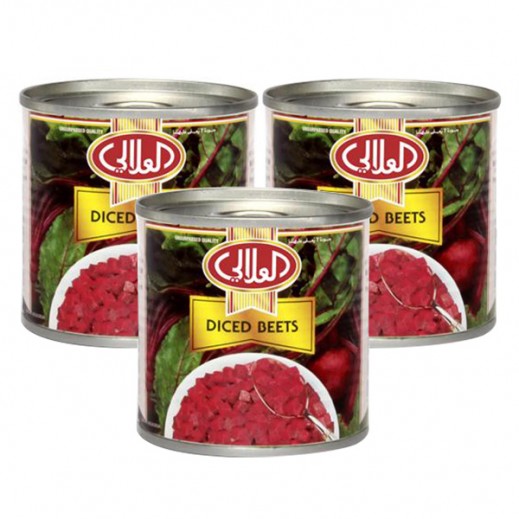 Al Alali Diced Beets Family Pack, 3x400g