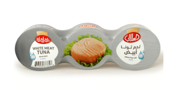 Alalali White Meat Tuna Solid Pack In Water 3Pcsx170G