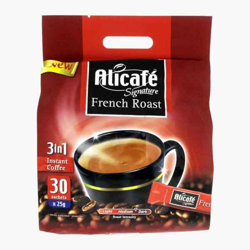 Alicafe 3 in 1 French Roast , 30x25g