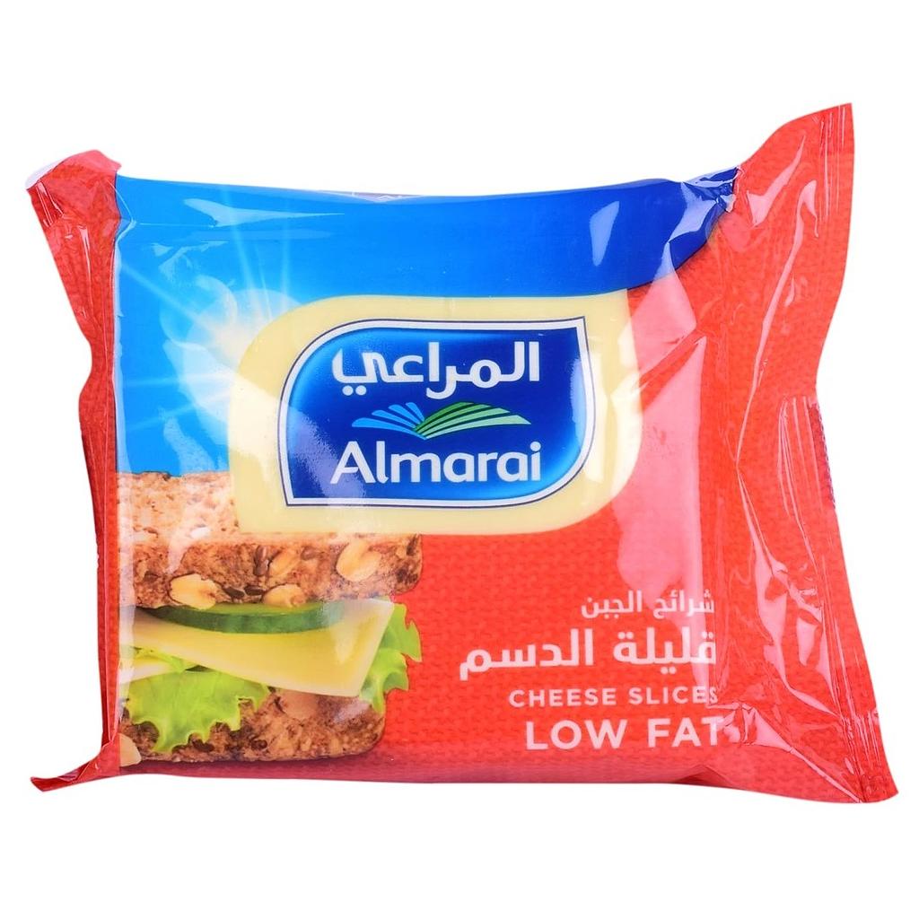 Almarai Low Fat Cheddar Cheese Slices 200 G