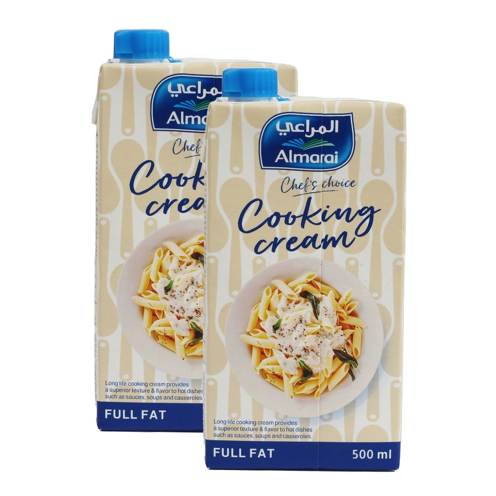 Almarai Cooking Cream 2Pcs*500Ml