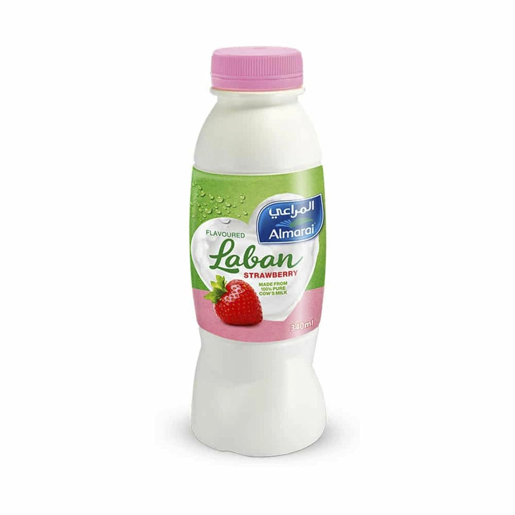 Almarai Fresh Laban With Strawberry 340 Ml