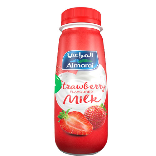 Almarai Alphonso Strawberry Flavoured Milk 225 Ml