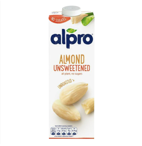 Alpro Almond Milk Drink No Sugar, 1L