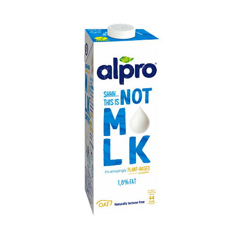 Alpro Plant Based & Semi Oat Milk, 1L