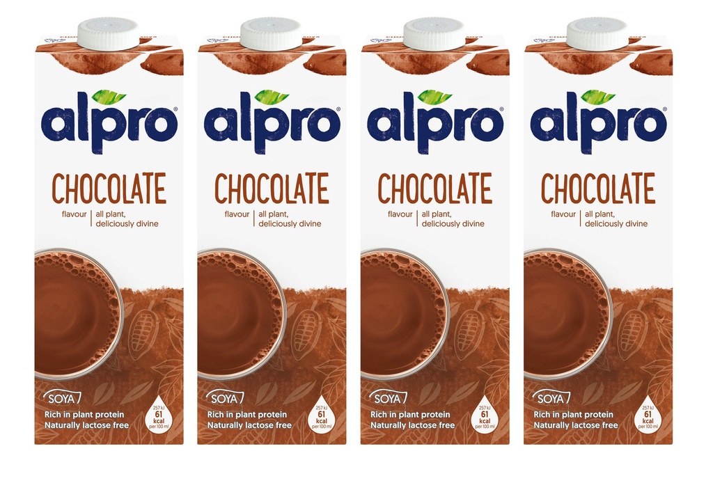 Alpro Soya Drink Chocolate 250 ml x 4 Pcs '@SP