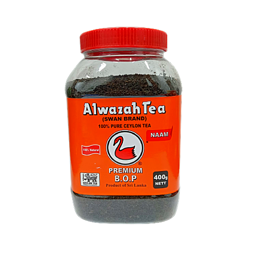 Al Wazah Tea Premium B.O.P Pure Ceylon Tea 400 g