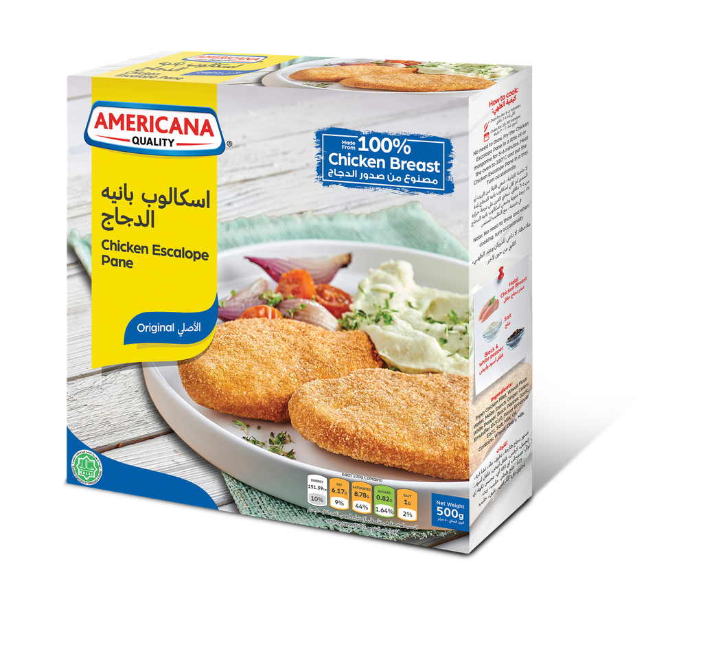Americana Breaded Chicken Breast Fillet 500G