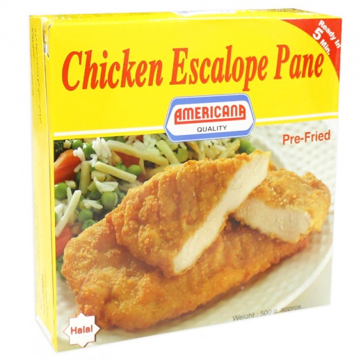 Americana Hot Chicken Escalope Pane Classic Very Hot 500G