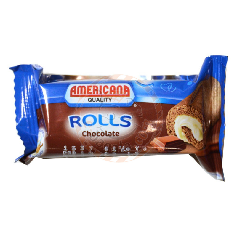 Americana Chocolate Rolls 25Gm