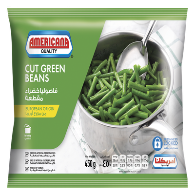 Americana Chopped Green Beans 450G