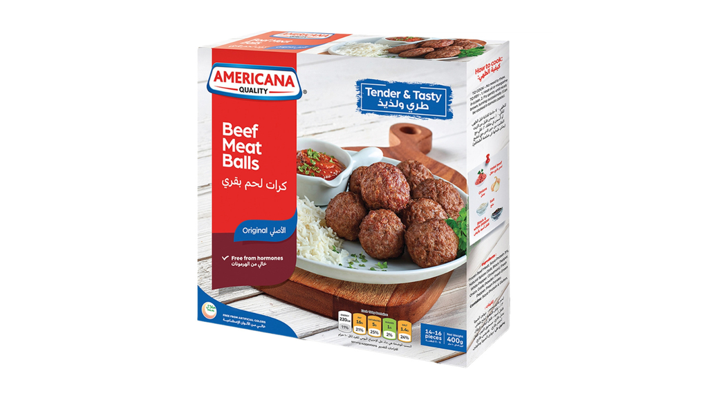 Americana Beef Meat Balls 400Gm