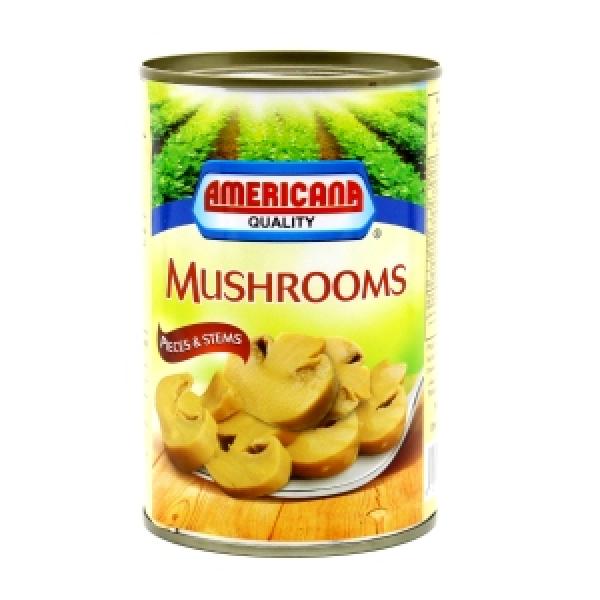Americana Mushrooms Pieces & Stems 425 Gm