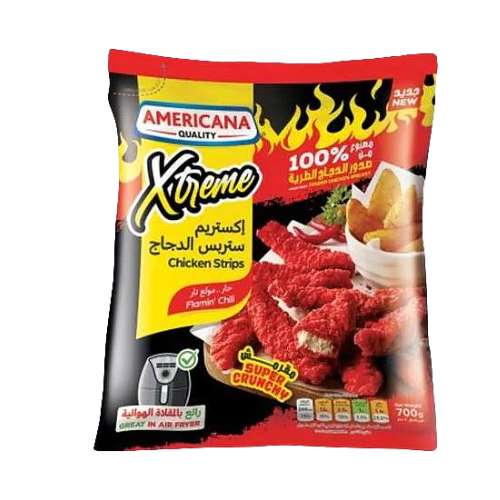 Americana Xtreme Chicken Fillet Flamin Chili 700 Gm