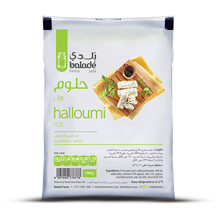 Balade Cheese Halloumi Roll - Baraka, 250g