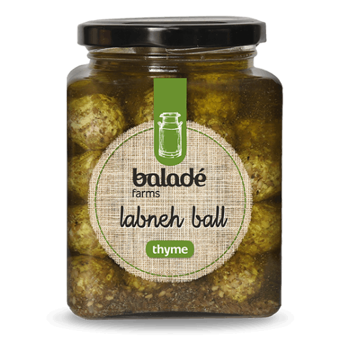 Balade Labneh Ball with Olive Oil & Thyme, 500g