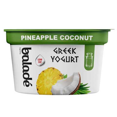 Balade Greek Yogurt Low Fat Pineapple Coconut 180G