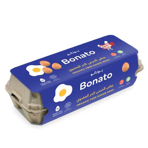 Bonato Organic Free Range Eggs 10 Pcs