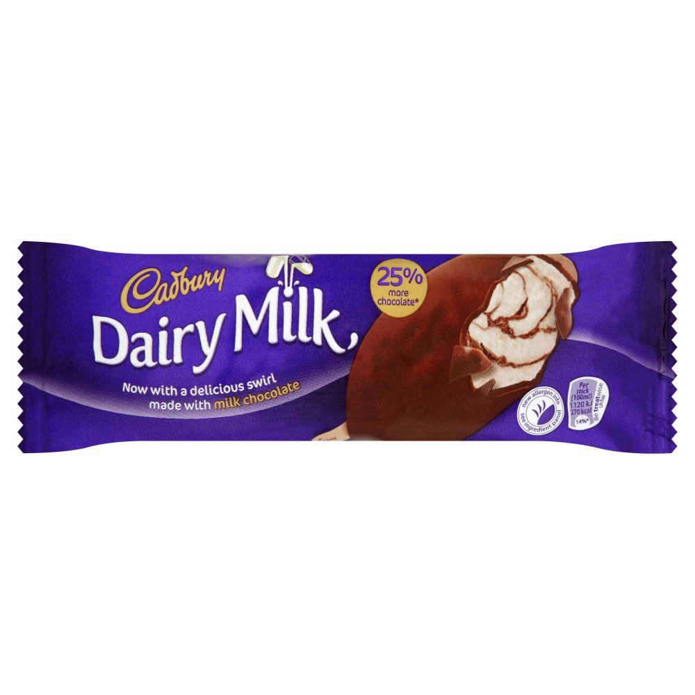 Dairy Milk Cadbury Ice Cream Stick, 100ml