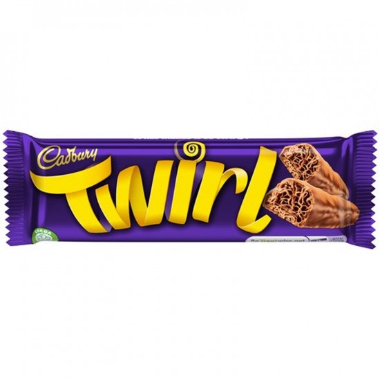 Cadbury Twirl Chocolate Bar, 43g