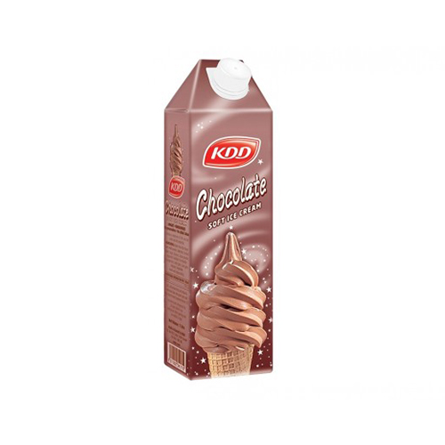 Kdd Chocolate Soft Ice Cream 1 LTR