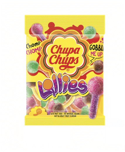 Chupa Chups Jelly Lollipops Fruits 90 Gm