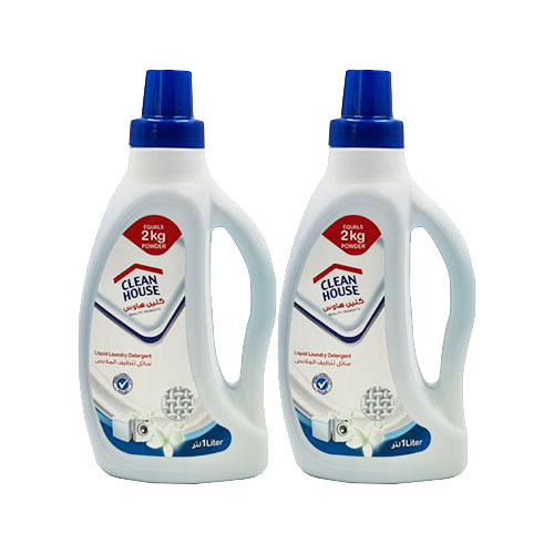 Clean House Laundry Detergent 1 Liter 1 + 1 Free