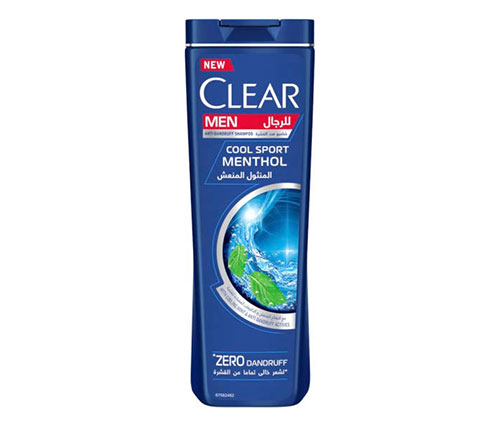 Clear Anti Dandruff Cool Sport Menthol For Men 400Ml