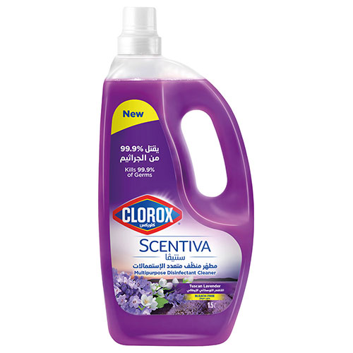 Clorox Scentiva Multipurpose Cleaner Tuscan Lavender 1.5Ltr 