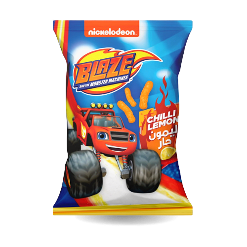 Cruncho Nickelodeon Blaze Chilli Lemon Flavor 16Gm