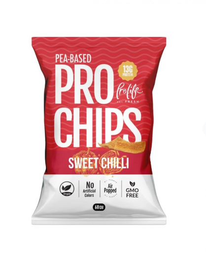 Cruncho Pro Chips Pea Chips Protein Sweet Chilli Flavor 60Gm