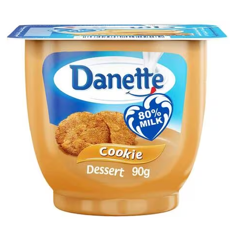 Danette Cookie Flavoured Dessert, 90g