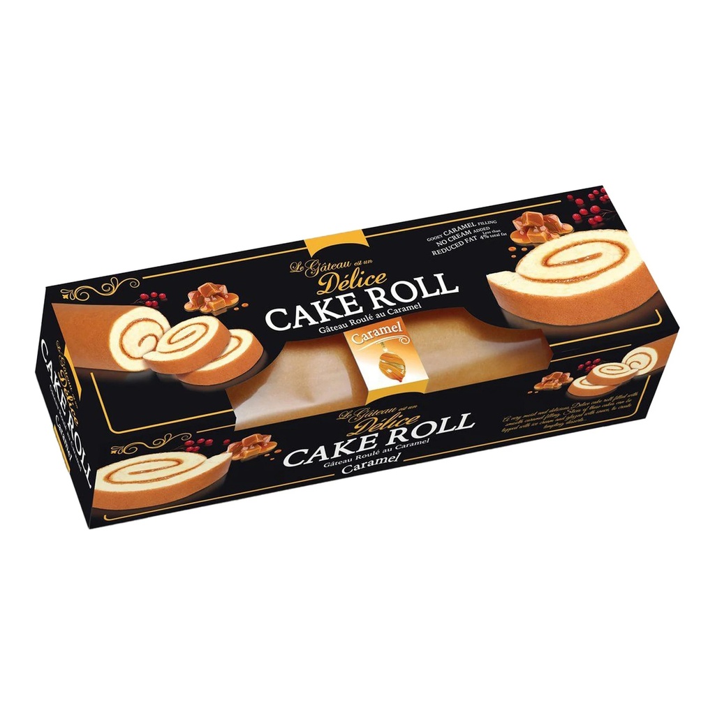 Delice Caramel Cake Roll, 320g