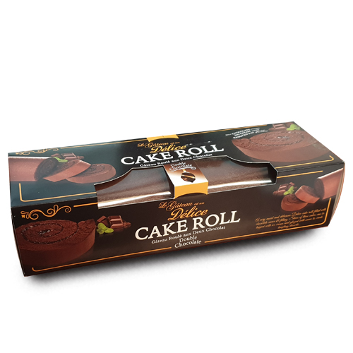 Euro Cake Pound Delice Swiss Double Chocolate Rolls 320 g