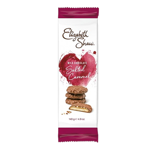 Elizabeth Shaw Milk Choc & Salted Caramel Biscuits 140 g