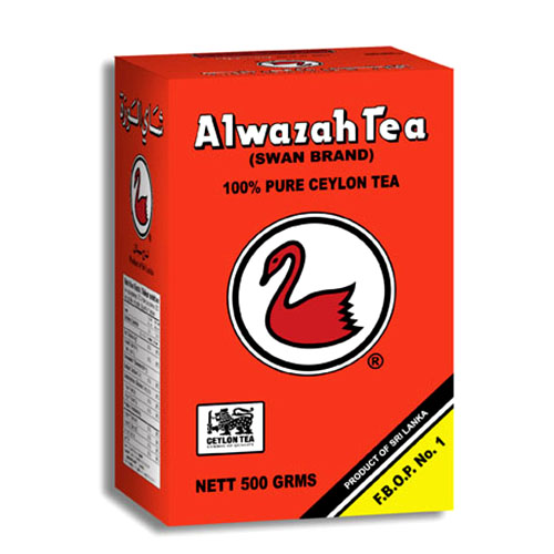 Alwazah Swan Brand 100% Pure Ceylon Improved Blend Tea, 450g