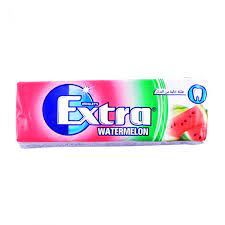 Wrigley's Extra Watermelon Pellets Red White Gum, 14g