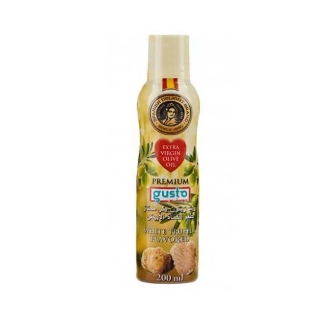 Gusto Extra Virgin Oilve Oil Flavour White Truffle Spray(200Ml)