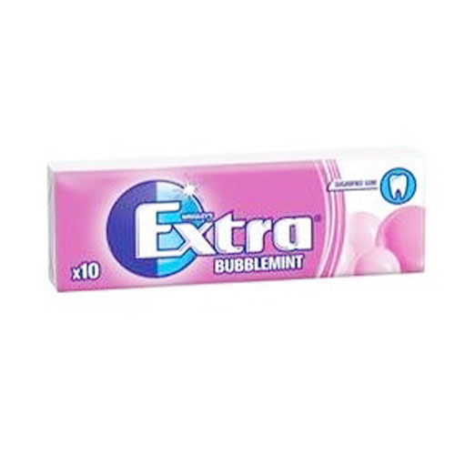 Wrigley's Extra Bubblemint Pellets Gum, 14g