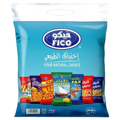 Fico Assorted Mix Chips, 20 Pieces