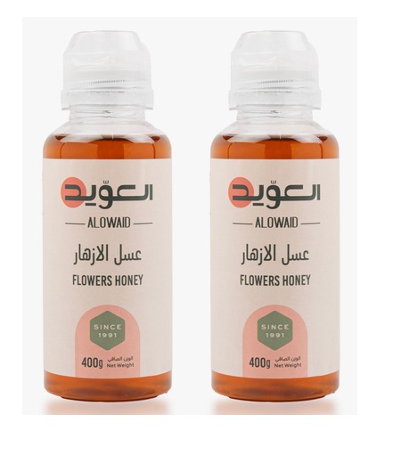 عسل الازهار 400 جم ( 2 حبه )