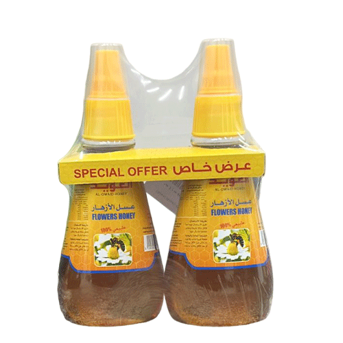 Flower Honey 400Gm *2 - Al -Owaid 