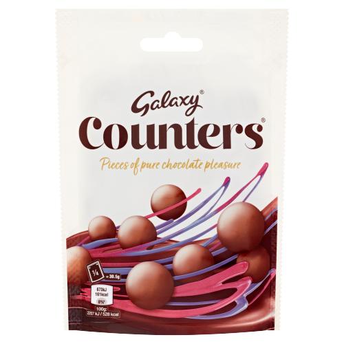 Galaxy Counters Chocolate Pouch Bag 122G